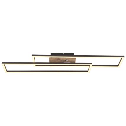 Globo - LED Ceiling light LED/30W/230V 3000K 60x80 cm black