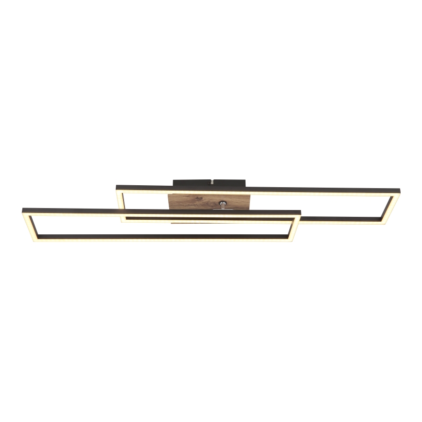 Globo - LED Ceiling light LED/30W/230V 3000K 60x80 cm black