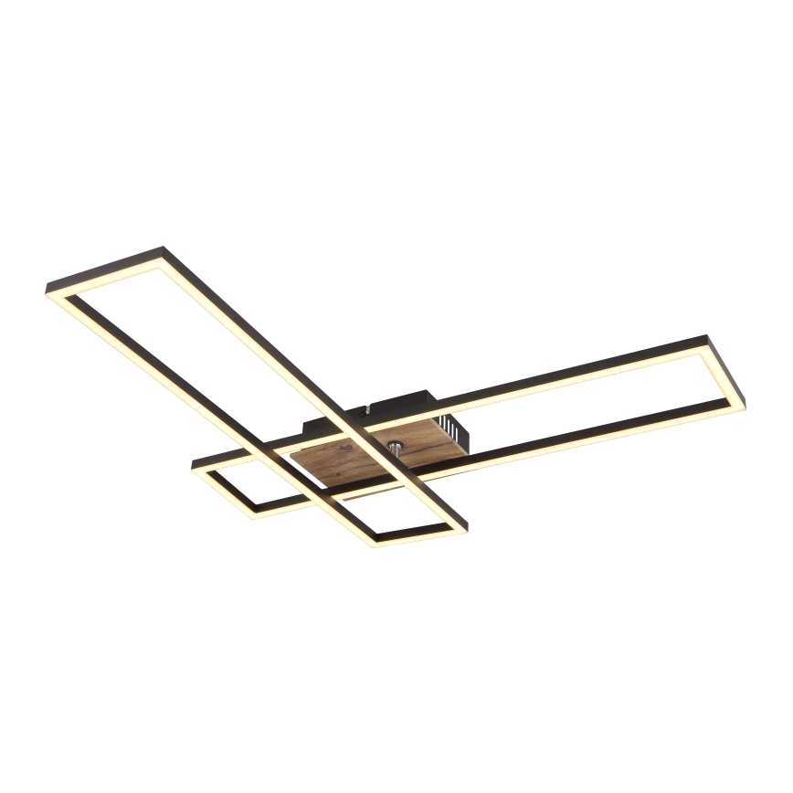 Globo - LED Ceiling light LED/30W/230V 3000K 60x80 cm black