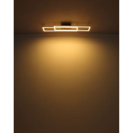 Globo - LED Ceiling light LED/30W/230V 3000K 60x80 cm black