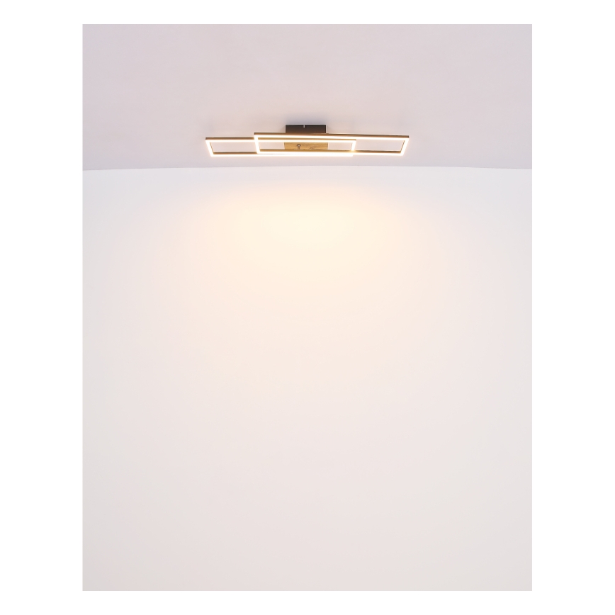 Globo - LED Ceiling light LED/30W/230V 3000K 60x80 cm black