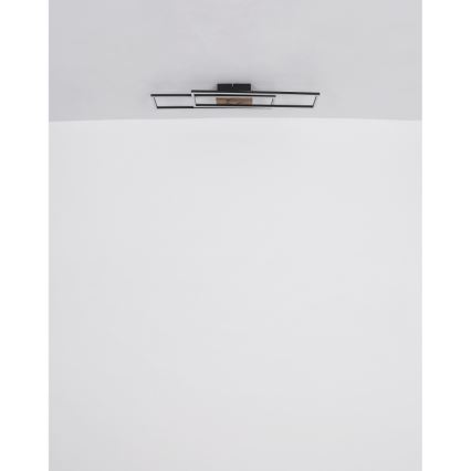 Globo - LED Ceiling light LED/30W/230V 3000K 60x80 cm black