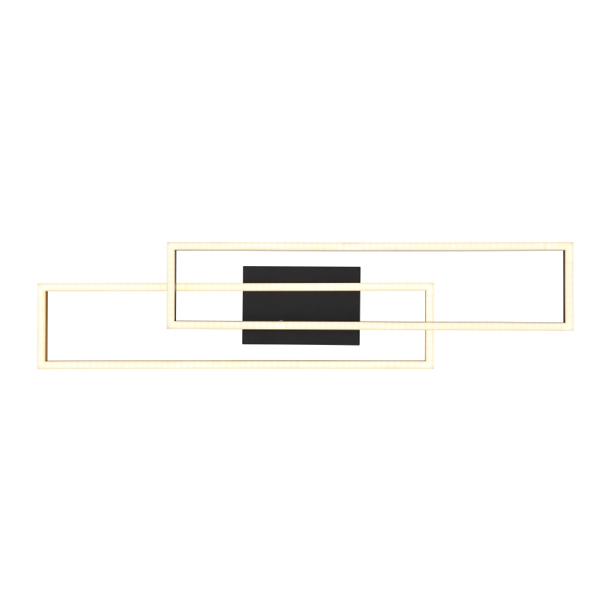 Globo - LED Ceiling light LED/30W/230V 3000K 60x80 cm black/gold
