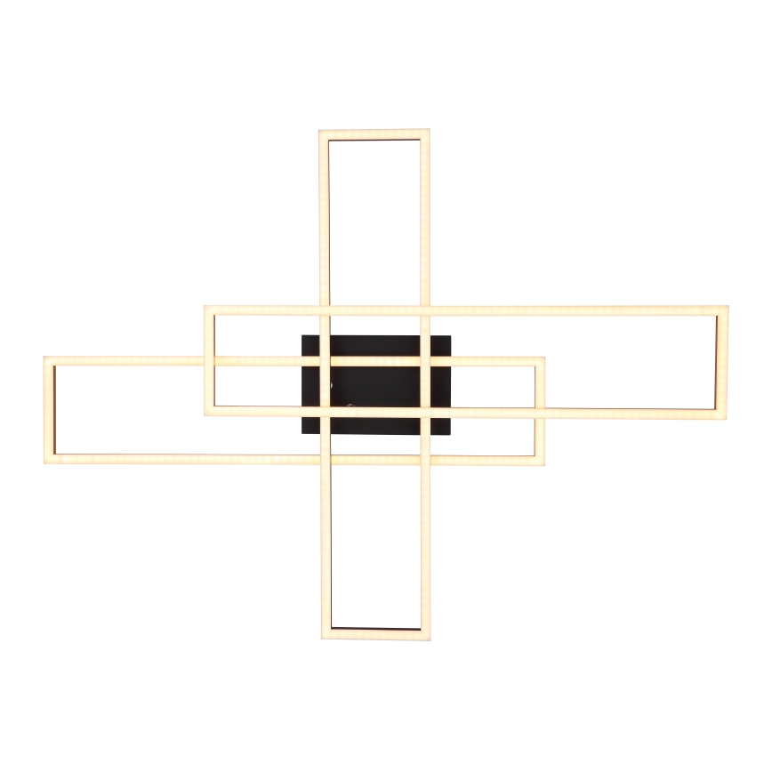 Globo - LED Ceiling light LED/40W/230V 3000K 60x80 cm black/gold