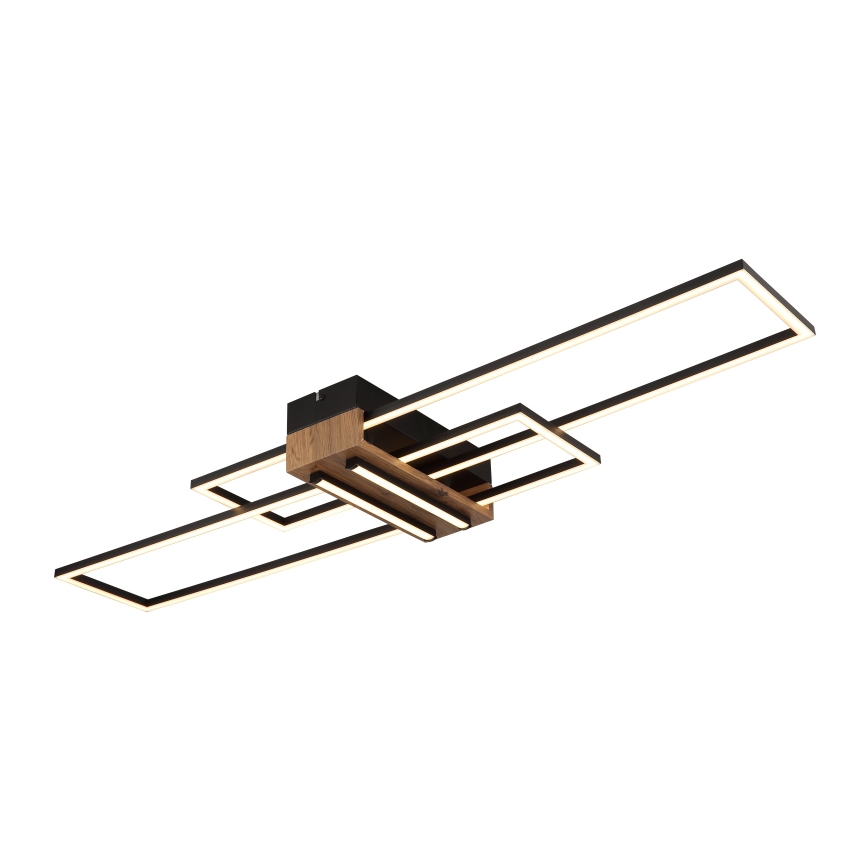 Globo - LED Ceiling light LED/40W/230V 3000K 25x100 cm black
