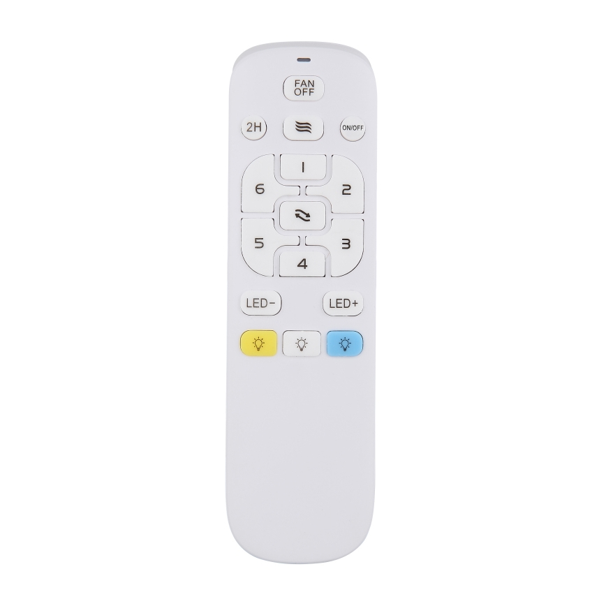 Globo - Dimmable LED Ceiling Light with Fan LED/38W/230V 3000-6500K + Remote Control