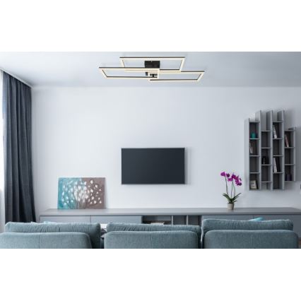 Globo - LED Dimmable surface-mounted chandelier LED/58W/230V 3000-6000K + remote control