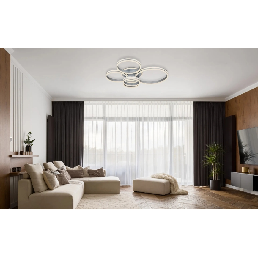 Globo - LED Dimmable ceiling light LED/120W/230V 2700-6000K 90x114 cm + remote control