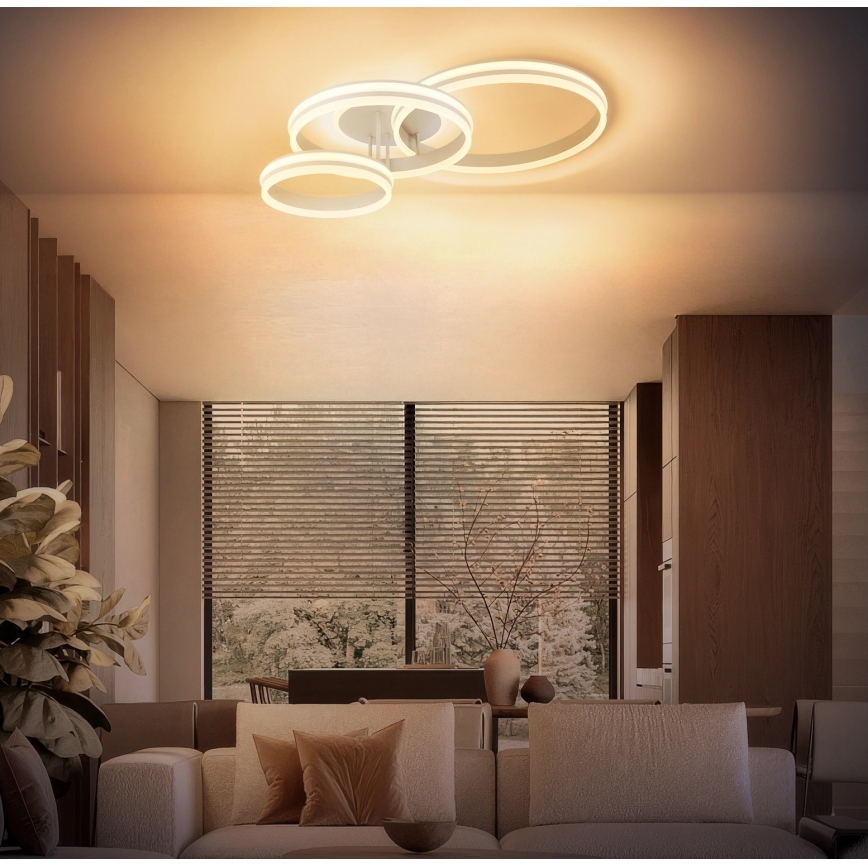 Globo - Dimmable LED ceiling light LED/72W/230V 3000K 79,5x50 cm