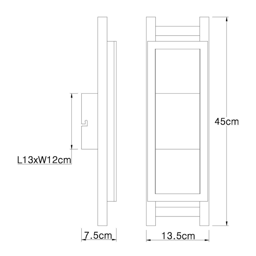 Globo - LED Wall light LED/10W/230V