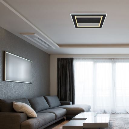 Globo - LED Surface-mounted chandelier LED/30W/230V square