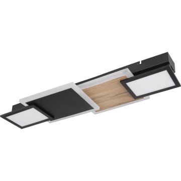 Globo 67279-30 - CAROLINE LED Ceiling Light LED/30W/230V 25x71,5 cm beige/black