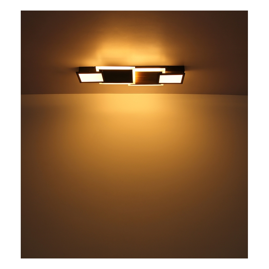 Globo 67279-30 - CAROLINE LED Ceiling Light LED/30W/230V 25x71,5 cm beige/black