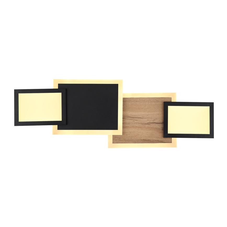 Globo 67279-30 - CAROLINE LED Ceiling Light LED/30W/230V 25x71,5 cm beige/black