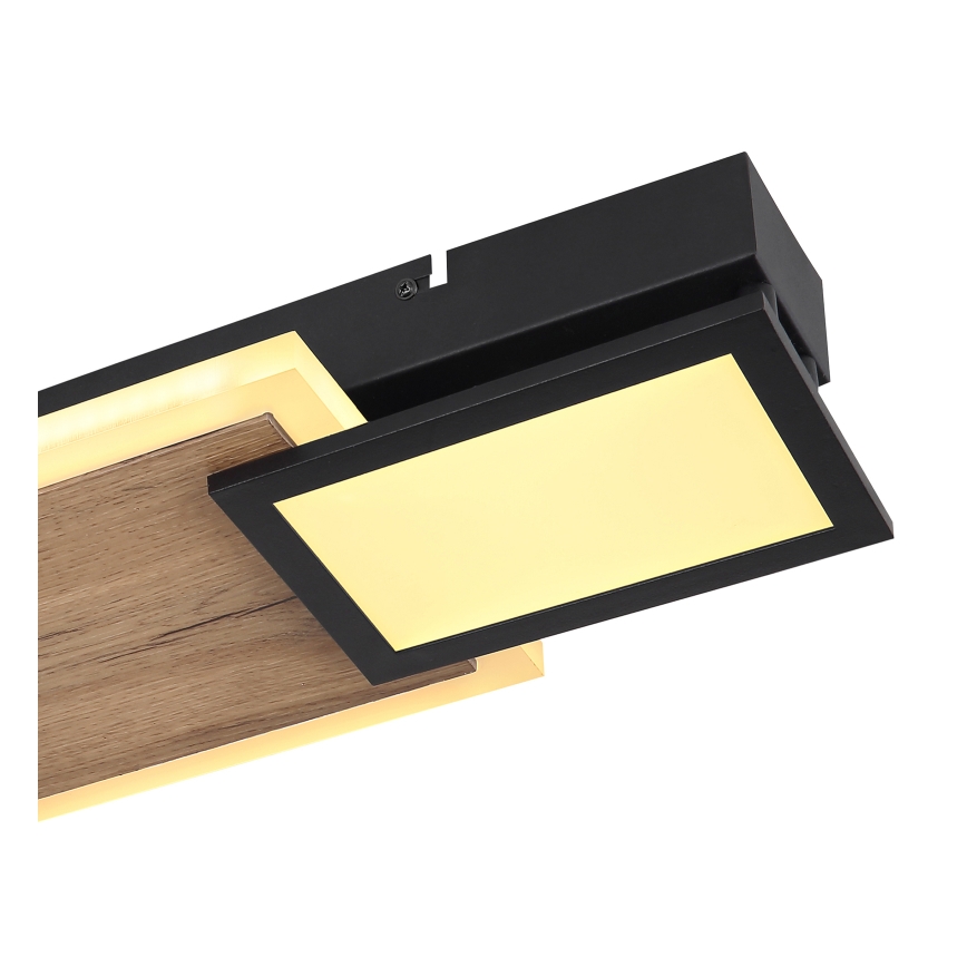 Globo 67279-30 - CAROLINE LED Ceiling Light LED/30W/230V 25x71,5 cm beige/black