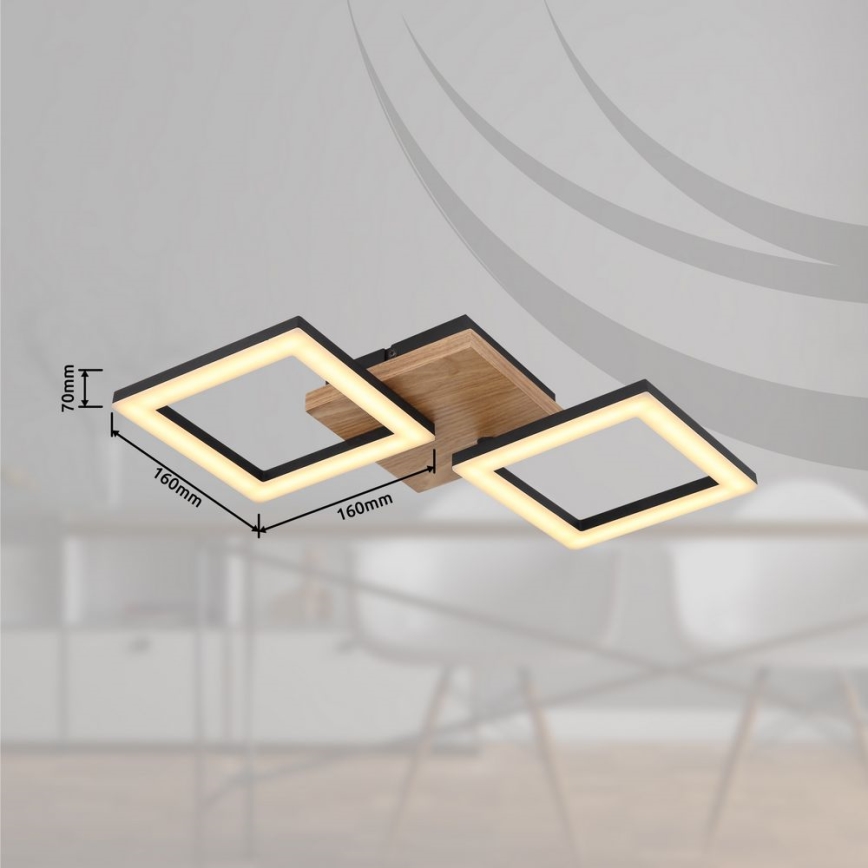 Globo - LED Surface-mounted chandelier LED/18W/230V