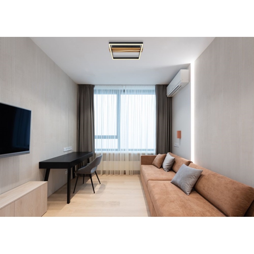 Globo - LED Dimmable surface-mounted chandelier LED/22W/230V 2700-6000K + remote control