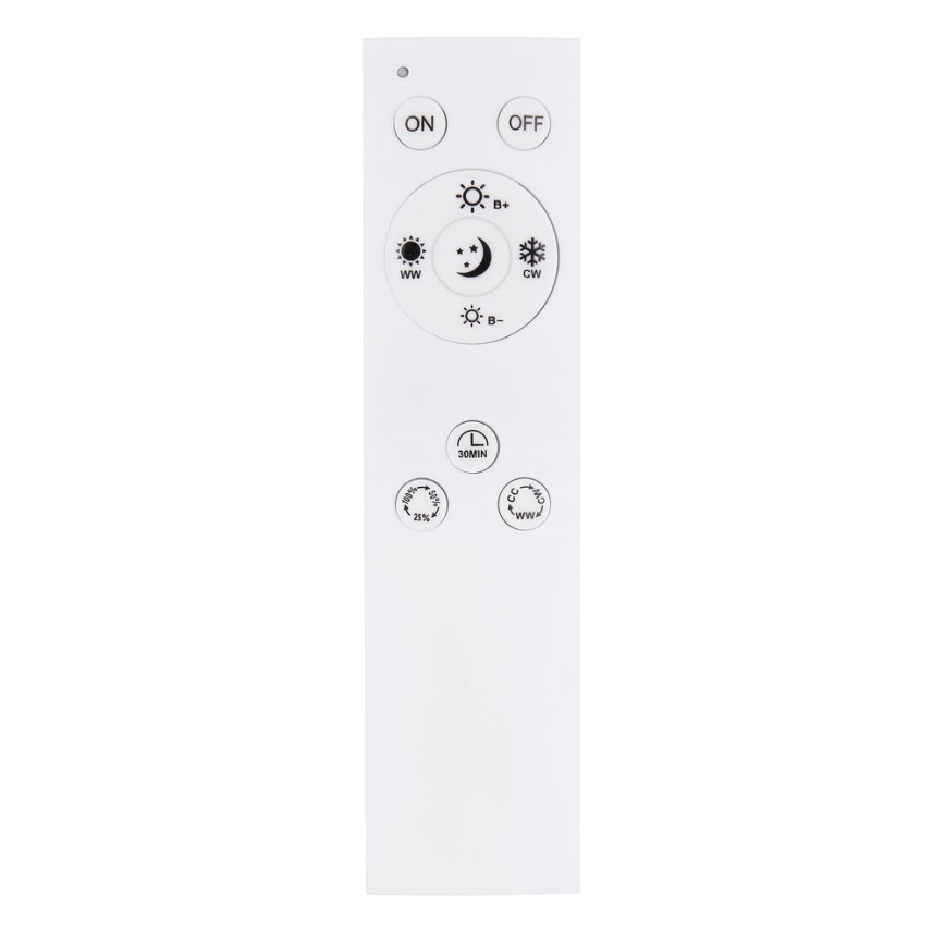 Globo - LED Dimmable surface-mounted chandelier LED/22W/230V 2700-6000K + remote control