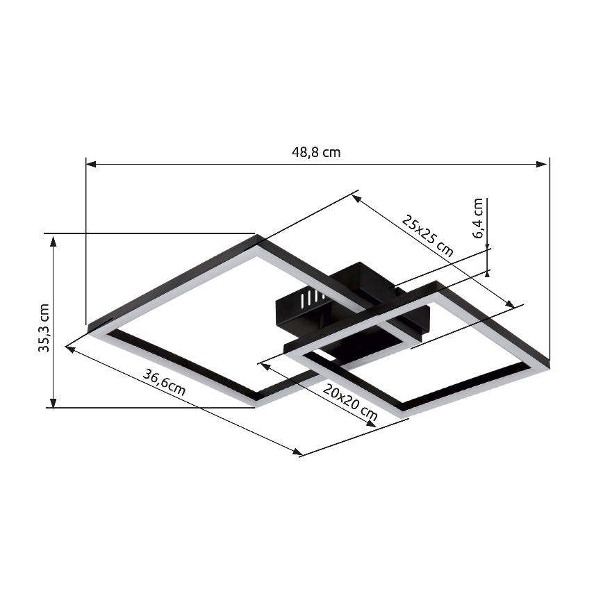 Globo - LED Ceiling light LED/20W/230V 3000K
