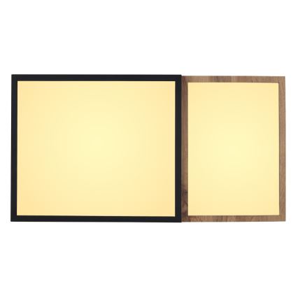 Globo 67286-30 - GUNDI LED Ceiling Light LED/30W/230V 35x65 cm brown/black