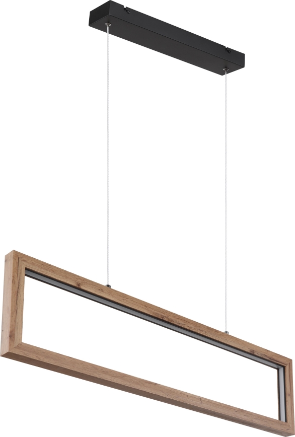 Globo 67287H - MANDERA Cable-Suspended LED Pendant, 24W, 230V, Brown