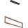 Globo 67287H - MANDERA Cable-Suspended LED Pendant, 24W, 230V, Brown