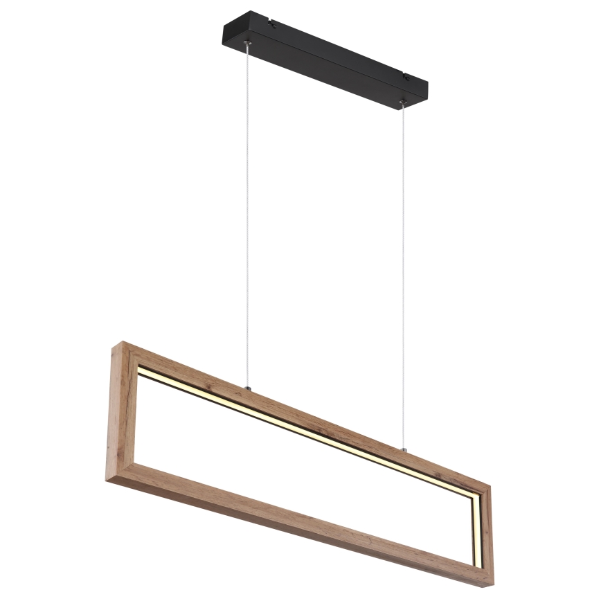 Globo 67287H - MANDERA Cable-Suspended LED Pendant, 24W, 230V, Brown