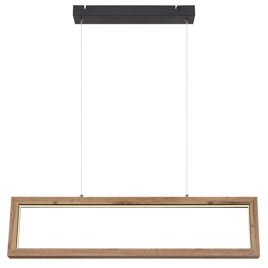 Globo 67287H - MANDERA Cable-Suspended LED Pendant, 24W, 230V, Brown