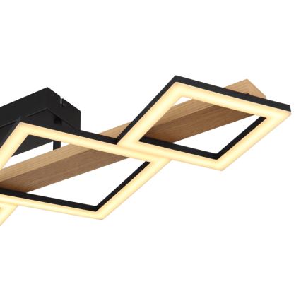 Globo - LED Ceiling light LED/35W/230V 3000K brown