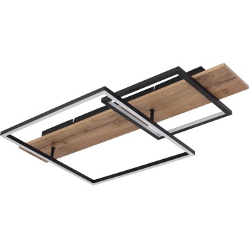 Globo 67289D1 - VANNI LED Ceiling Light LED/24W/230V 40x75 cm brown/black