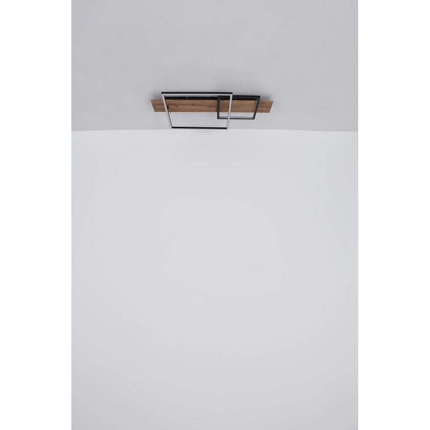 Globo 67289D1 - VANNI LED Ceiling Light LED/24W/230V 40x75 cm brown/black