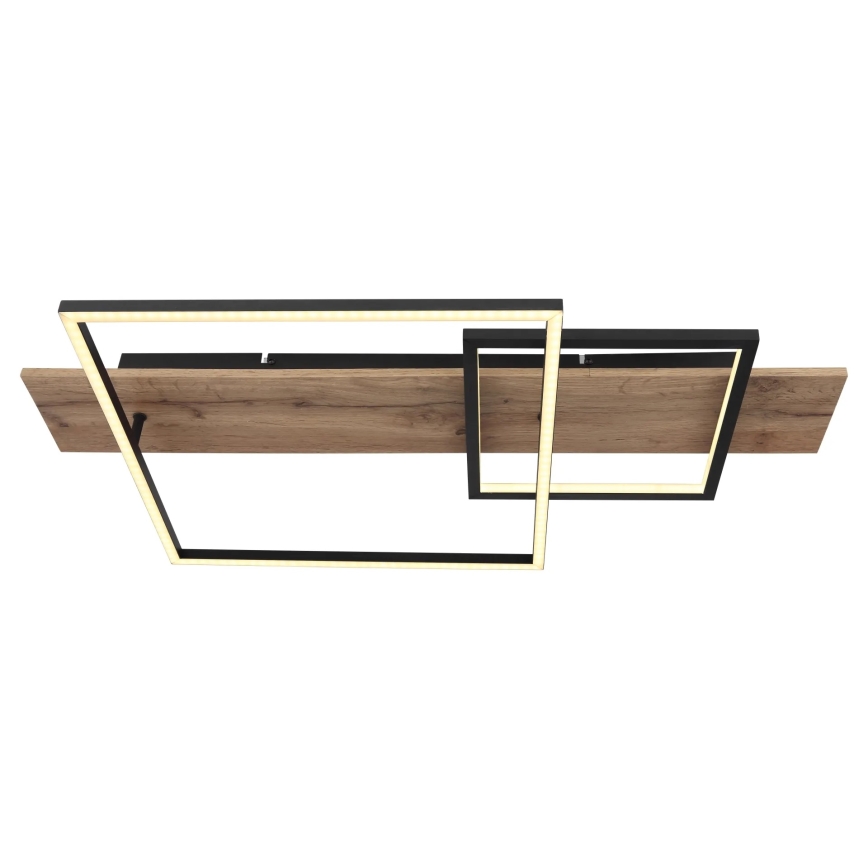 Globo 67289D1 - VANNI LED Ceiling Light LED/24W/230V 40x75 cm brown/black
