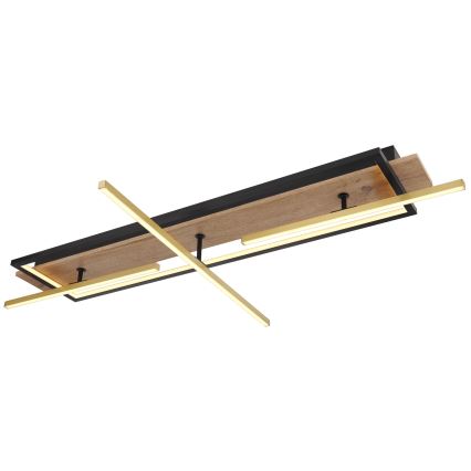 Globo 67296D2 - LED Ceiling Light BEATRIX LED/48W/230V 60,5x100 cm brown