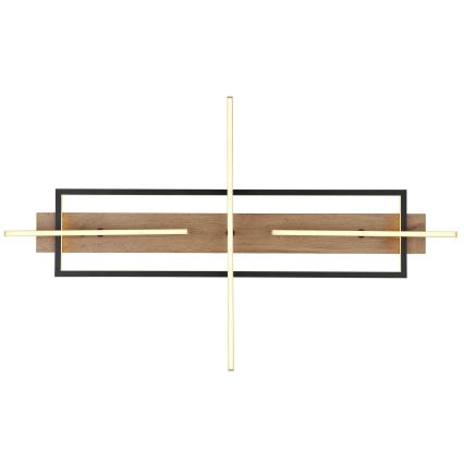 Globo 67296D2 - LED Ceiling Light BEATRIX LED/48W/230V 60,5x100 cm brown
