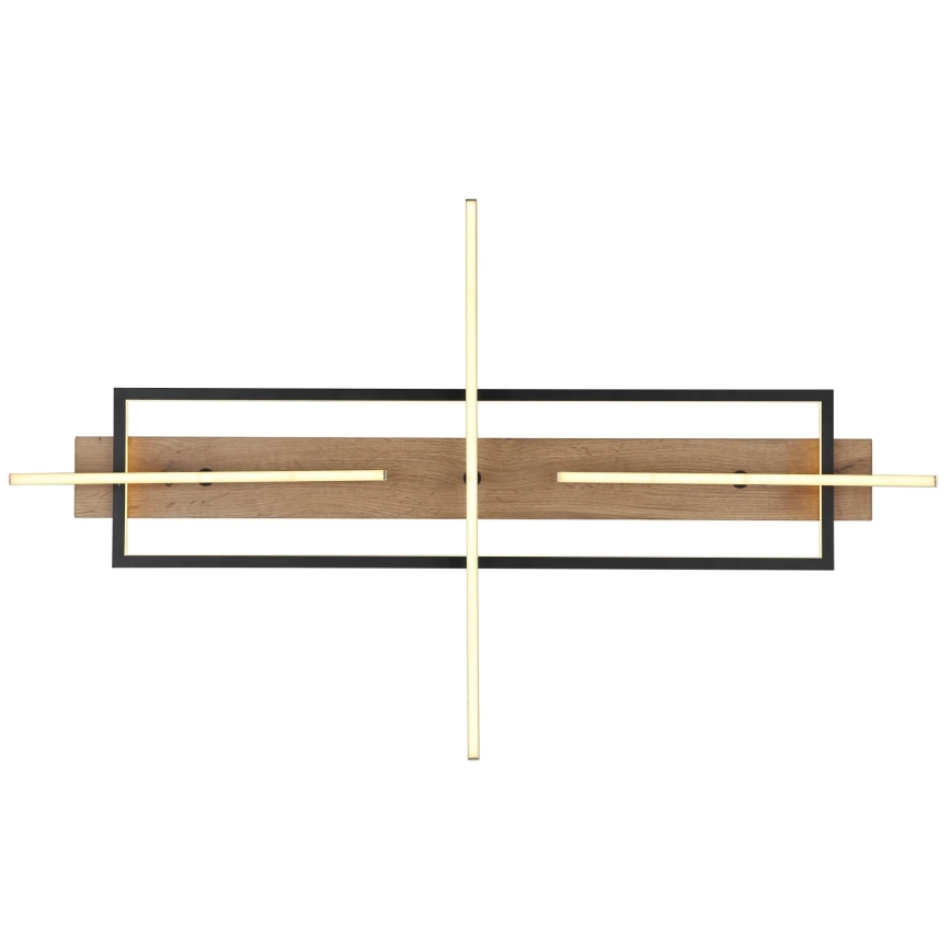 Globo 67296D2 - LED Ceiling Light BEATRIX LED/48W/230V 60,5x100 cm brown