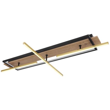 Globo 67296D2 - LED Ceiling Light BEATRIX LED/48W/230V 60,5x100 cm brown