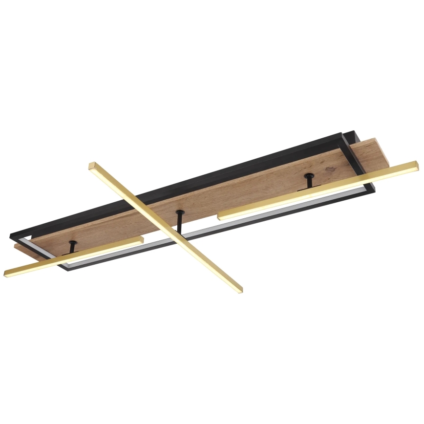 Globo 67296D2 - LED Ceiling Light BEATRIX LED/48W/230V 60,5x100 cm brown
