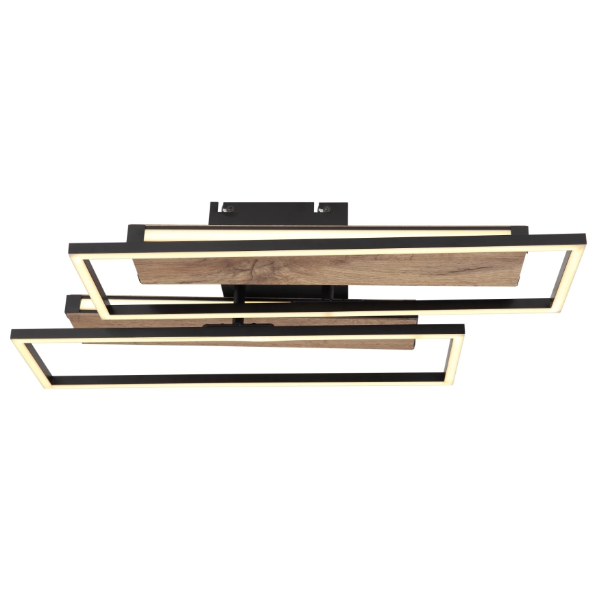 Globo 67299D1 - LED Ceiling Light COLLI LED/48W/230V 52x60 cm brown/black