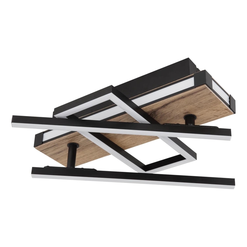 Globo 67299D2 - LED Ceiling Light COLLI LED/30W/230V 46x68 cm brown/black