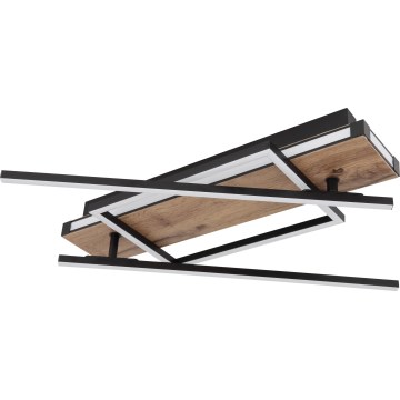 Globo 67299D3 - COLLI LED Ceiling Light LED/40W/230V 88x120 cm beige/black