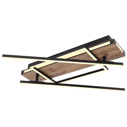 Globo 67299D3 - COLLI LED Ceiling Light LED/40W/230V 88x120 cm beige/black