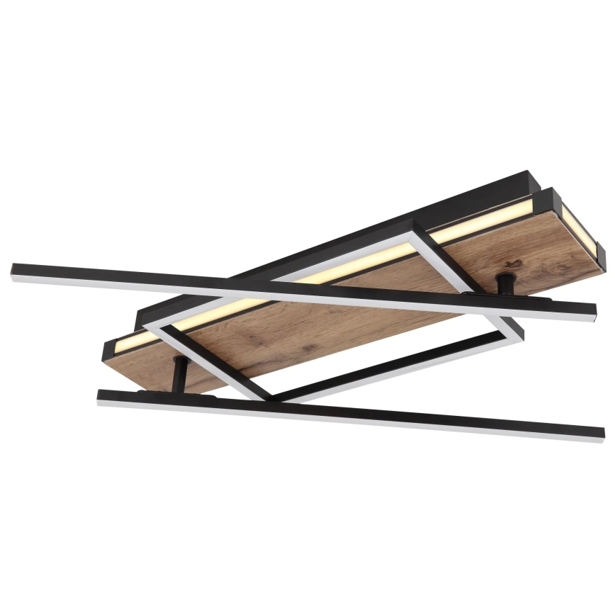 Globo 67299D3 - COLLI LED Ceiling Light LED/40W/230V 88x120 cm beige/black