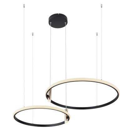 Globo - LED Dimmable chandelier on a string LED/55W/230V 2700-6000K black + remote control