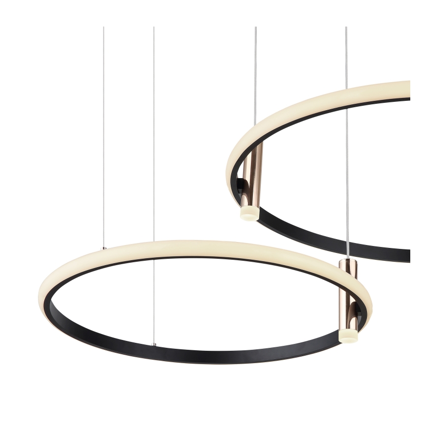 Globo - LED Dimmable chandelier on a string LED/55W/230V 2700-6000K black + remote control