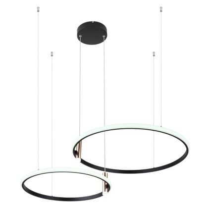 Globo - LED Dimmable chandelier on a string LED/55W/230V 2700-6000K black + remote control