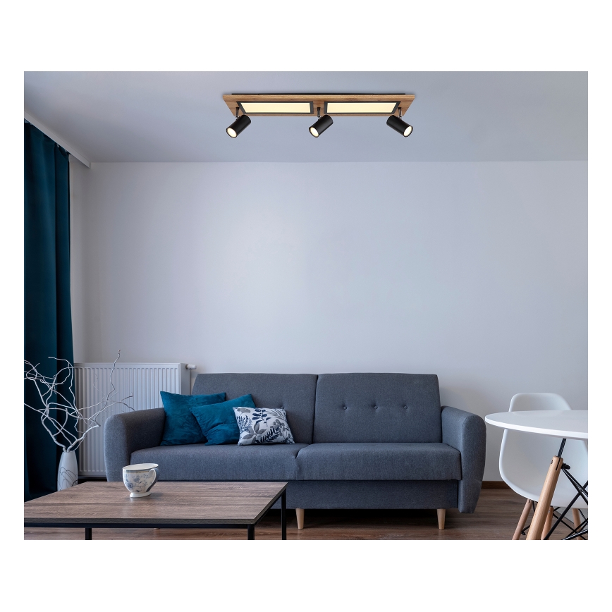 Globo - LED Spotlight LED/24W/230V + 3xGU10/5W