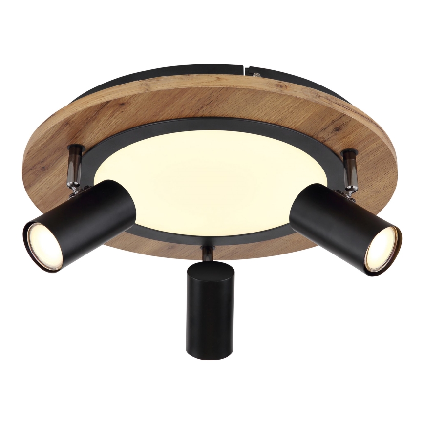 Globo - LED Spotlight 3xGU10/5W/230V + LED/15W/230V