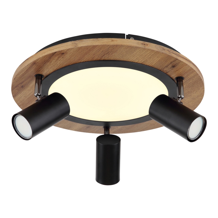 Globo - LED Spotlight 3xGU10/5W/230V + LED/15W/230V