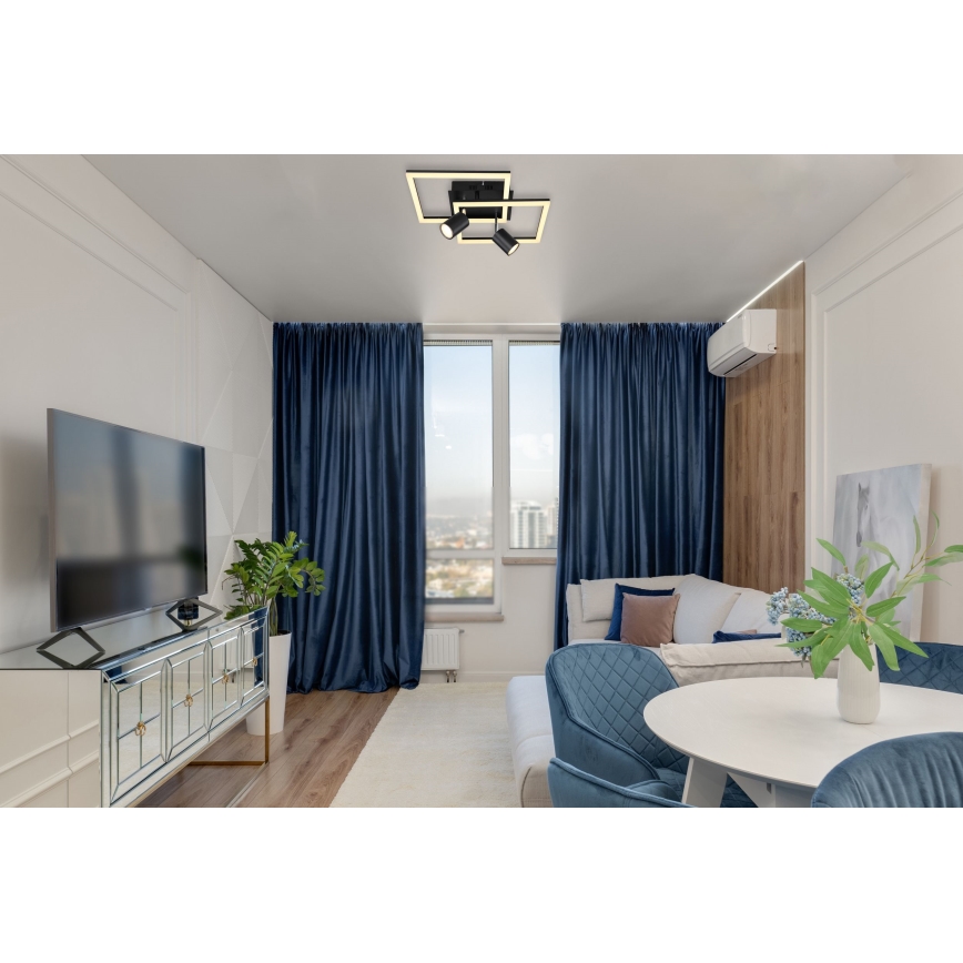 Globo - LED Ceiling light 2xLED/18W/230V + 2xGU10/35W/230V