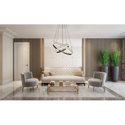 Globo - LED Dimmable chandelier on a string LED/60W/230V 2700K-6000K + remote control